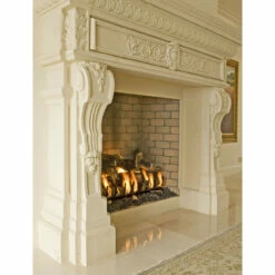 60" Magnum Isokern Fireplace - Earthcore -DIMPLEX Sales Store Indoor Magnum CreamRB Sideshot web 54341.1580764712
