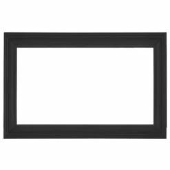 4 Sided Textured Satin Black Aluminum Trim For Inspiration Fireplace Insert - Napoleon