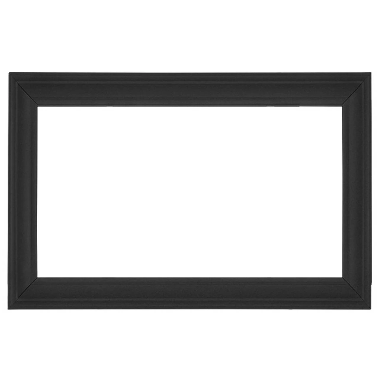 4 Sided Textured Satin Black Aluminum Trim For Inspiration Fireplace Insert - Napoleon 1 4 Sided Textured Satin Black Aluminum Trim For Inspiration Fireplace Insert - Napoleon