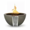 Luna Concrete Fire & Water Bowl | The Outdoor Plus