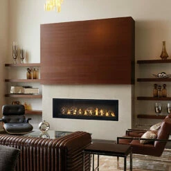 Luxuria 62 Single Sided Linear Gas Fireplace - Napoleon
