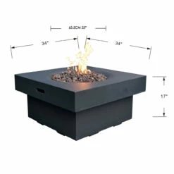 Modeno Branford Fire Table -DIMPLEX Sales Store Lz0flG w 59301.1675124060