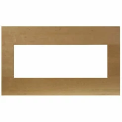 Natural Birch Wooden Mantel Surround For BI-40 Xtraslim - Amantii