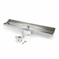 37X8" Rectangle Pan Linear Interlink Fire Pit Insert – Match Lit Flex Line - HPC