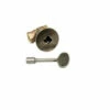 HPC 3/4" High Capacity Pewter Straight Decorative Key Valve Kit