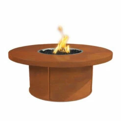 Mabel Corten Fire Pit Table | The Outdoor Plus