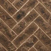 Tavern Brown Herringbone Brick Interior Panels For Marquis II 36" Fireplace | Majestic