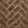 Tavern Brown Herringbone Brick Interior Panels For Meridian 36" Fireplaces | Majestic