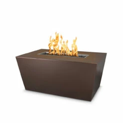 Mesa Powder Coated Fire Pit | The Outdoor Plus -DIMPLEX Sales Store Mesa Fire Pit Powder Coat Copper Vein 14043.1600669963