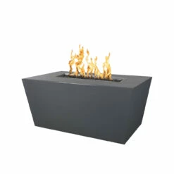 Mesa Powder Coated Fire Pit | The Outdoor Plus -DIMPLEX Sales Store Mesa Fire Pit Powder Coat Gray 76435.1600669959