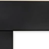 Decorative Surround Matte Black DS-BLK-RNCL35 | Superior Fireplaces