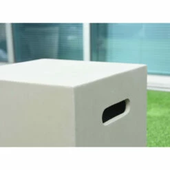 Modeno Square Propane Tank Cover - Smooth Finish -DIMPLEX Sales Store ONB021LG Tank Cover Modeno Handle web 11108.1657573168.1280.1280 96719.1674673533