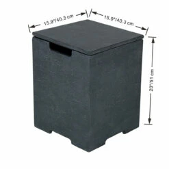 Elementi Plus Square Propane Tank Cover LG/DG 7 Elementi Plus Square Propane Tank Cover LG/DG -DIMPLEX Sales Store ONB405DG chi cun 77069 09175.1674674669