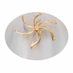 The Outdoor Plus Round Flat Pan With Bullet Burner