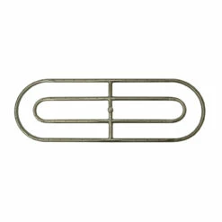 The Outdoor Plus Stainless Steel Double Racetrack Gas Fire Pit Burner