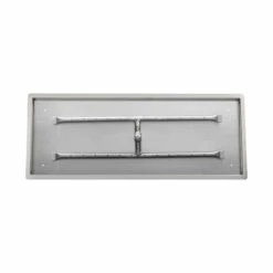 The Outdoor Plus Rectangular Drop In Pan & H-Burner