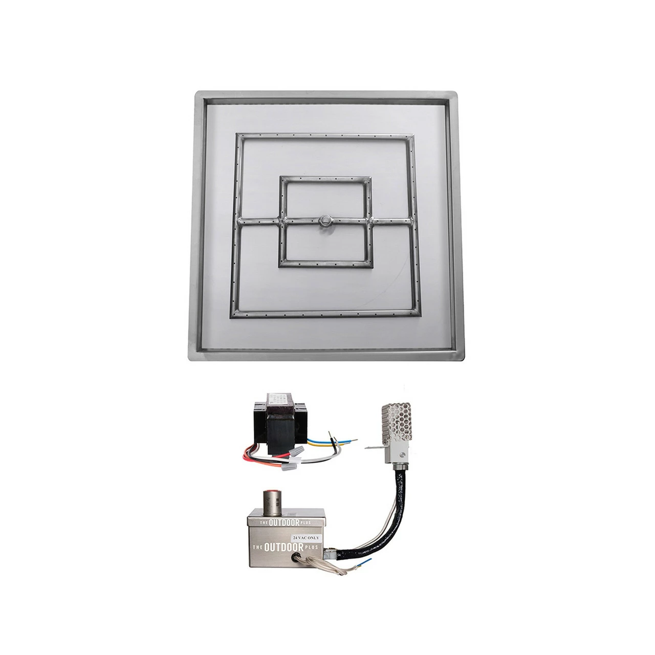 The Outdoor Plus Square Drop In Pan & Square Burner 2 The Outdoor Plus Square Drop In Pan & Square Burner - Image 2