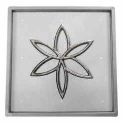 The Outdoor Plus Square Drop In Pan & Lotus Burner