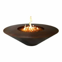 Cazo Round Copper Fire Pit | The Outdoor Plus