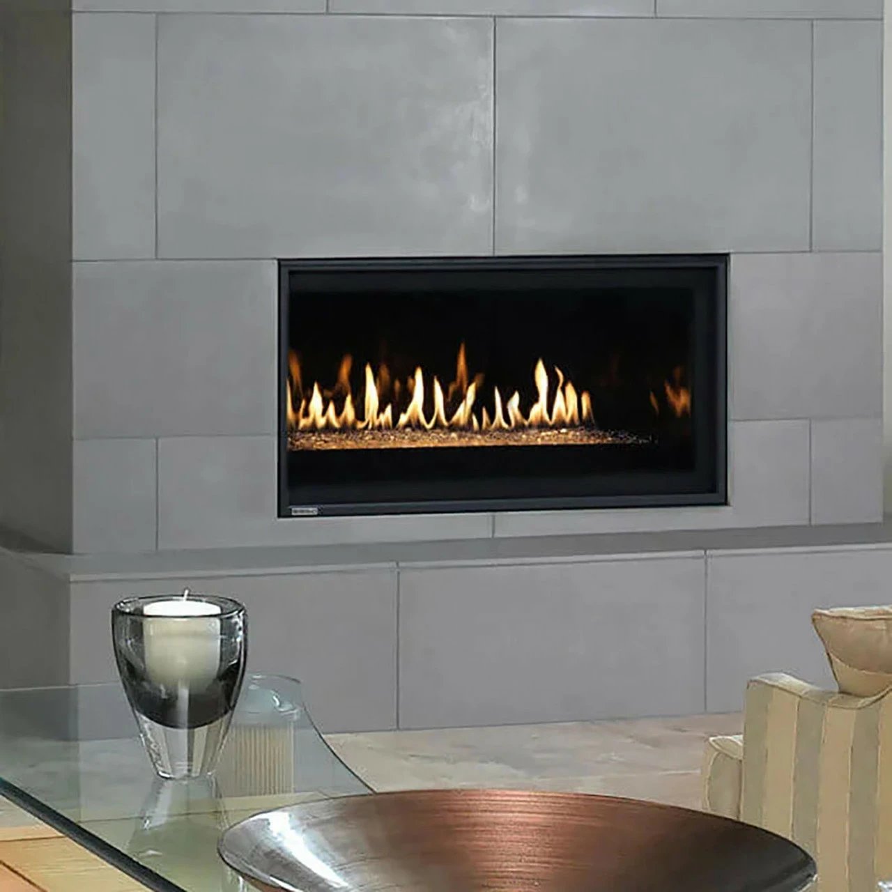 Phenom Single Sided P38 Fireplace - Montigo 2 Phenom Single Sided P38 Fireplace - Montigo - Image 2