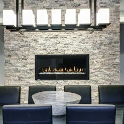 Phenom Single Sided PL42 NG Fireplace - Montigo