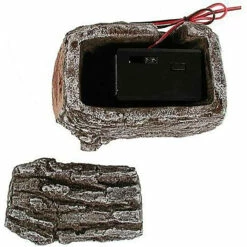 Rasmussen Ceramic Log House For SE And RE Remote Receivers