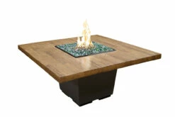 60" Cosmopolitan Square Dining Firetable - American Fyre Designs