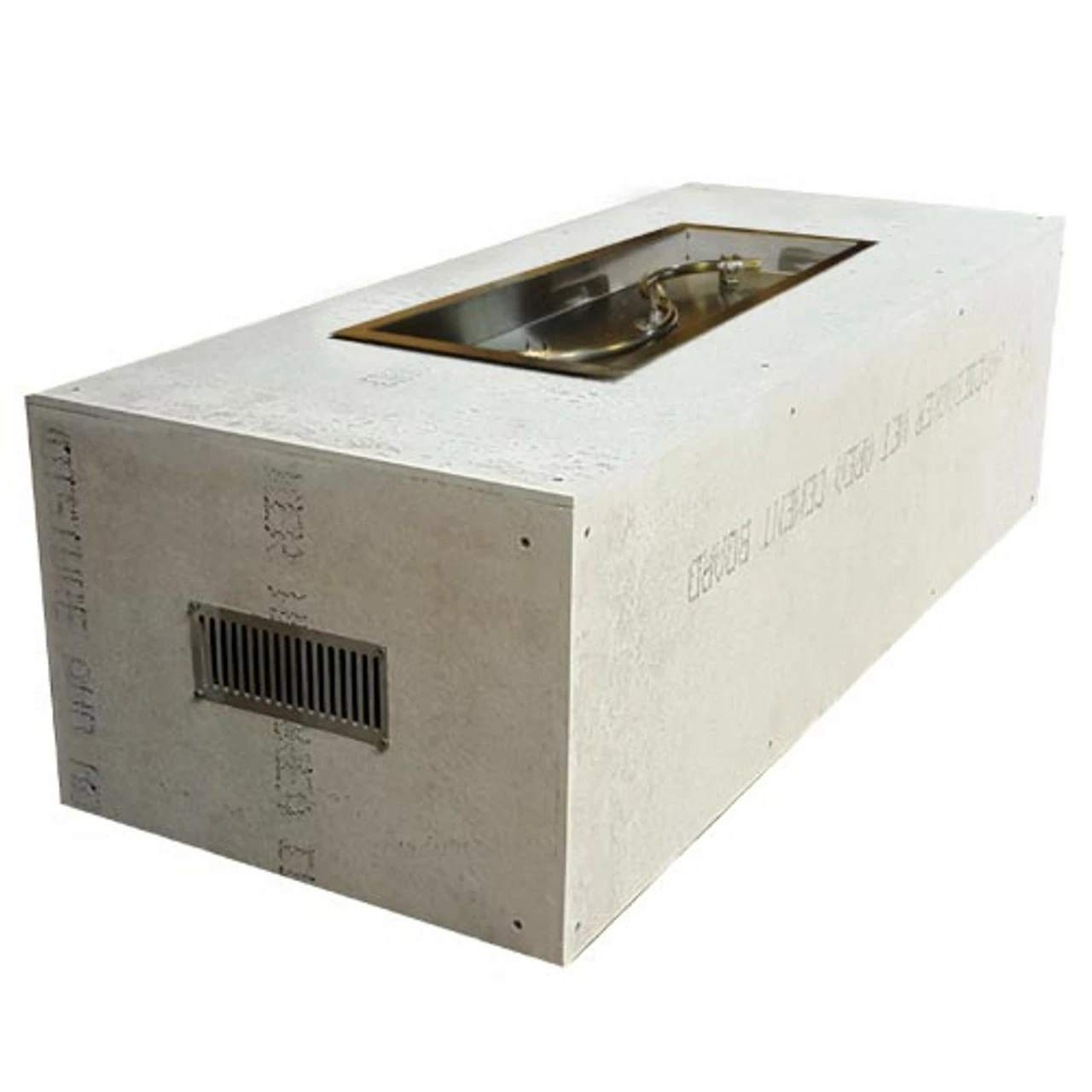 60" X 24" Match Lit Rectangle Enclosure S-Fire Burner - HPC Ready-to-Finish 1 60" X 24" Match Lit Rectangle Enclosure S-Fire Burner - HPC Ready-to-Finish