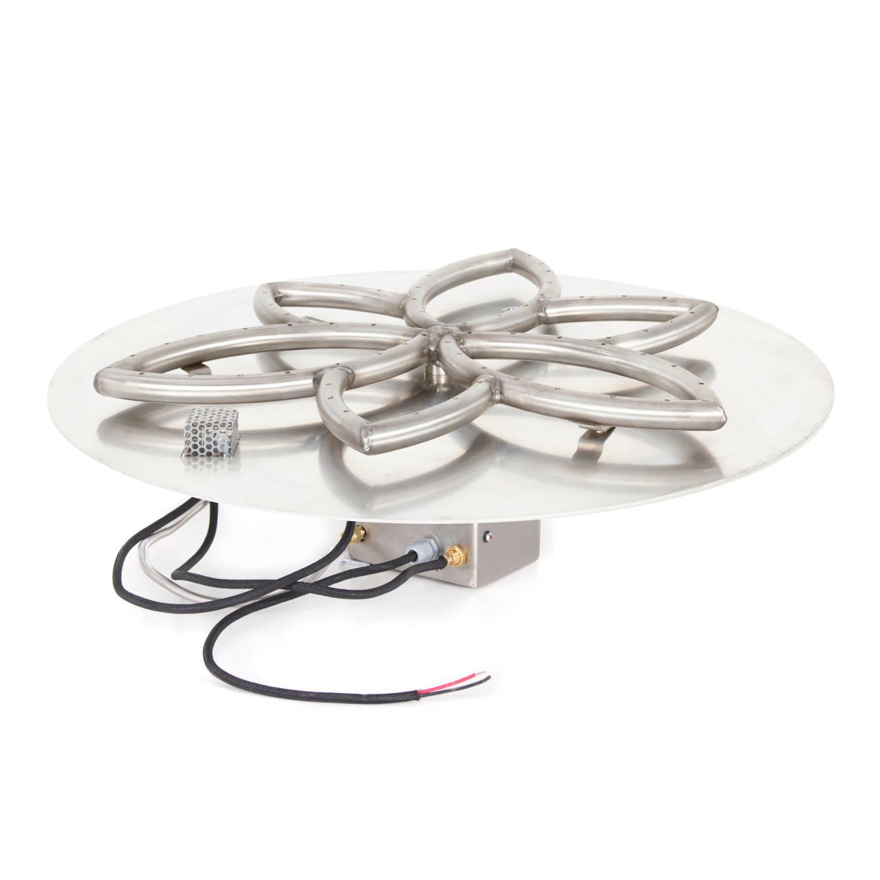 The Outdoor Plus Round Flat Pan & Lotus Burner 2 The Outdoor Plus Round Flat Pan & Lotus Burner - Image 2