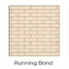 Running Bond Cream Isokern Firebricks Full Brick 320 Count - 15461001-320R