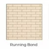 Running Bond Cream Isokern Firebricks SPLIT Brick 185 Count - 15422001-185R