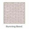 Running Bond Grey Isokern Firebricks SPLIT Brick 210 Count - FIG7605SMI-210R