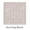 Running Bond Grey Isokern Firebricks Full Brick 240 Count - FIG7600SMI-240R