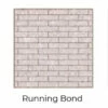 Running Bond Grey Isokern Firebricks SPLIT Brick 90 Count - FIG7605SMI-90R