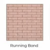 Running Bond Red Isokern Firebricks Full Brick 185 Count - 15461002-185R