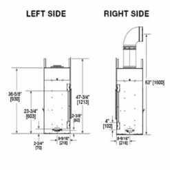 Echelon II 60" Direct Vent Fireplace | Majestic -DIMPLEX Sales Store SHERI BHAI 6 93423.1663078224