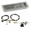 18" X 6" Rectangular Drop-In Pan With Spark Ignition Kit Propane - By American Fireglass