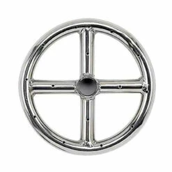 6" Single Ring Burner - Stainless Steel W/ 1/2" Inlet