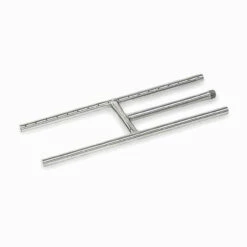 18" X 6" H-Style Burner - Natural Gas - American Fire Glass