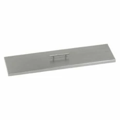 Linear Fire Pit Pan Cover - Stainless Steel
