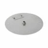 Stainless Steel Flat Pan - Round (1/2" Nipple)