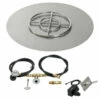 30 Inch Round Flat Pan Spark Ignition Kit (18 Inch Ring) - Propane