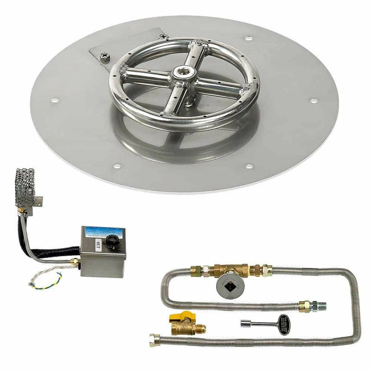 Round Flat Pan With S.I.T. System - Stainless Steel 1 Round Flat Pan With S.I.T. System - Stainless Steel