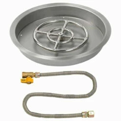 Drop-In Pan With Match Light Kit - Round