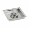 Stainless Steel Drop-In Fire Pit Pan - Square