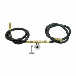 12" Square Drop-In Pan With Spark Ignition Kit (6" Fire Pit Ring) Natural Gas - By American Fireglass - SS-SQPKIT-N-12 -DIMPLEX Sales Store SS SQPKIT N 12 2 37863 09253.1561158364