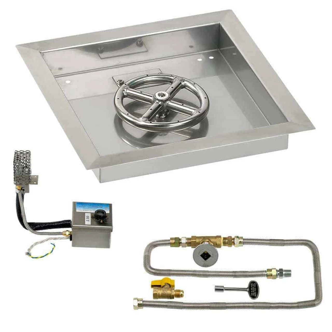 Square Drop-In Pan With S.I.T. System - Stainless Steel 1 Square Drop-In Pan With S.I.T. System - Stainless Steel