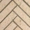 Ivory Split Mosaic Herringbone Refractory Panels MOSAIC50IVSH | Superior Fireplaces
