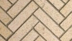 Ivory Split Mosaic Herringbone Refractory Panels MOSAIC42IVSH | Superior Fireplaces