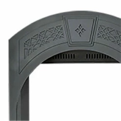 Arched Black Heritage Surround With Safety Barrier For GD82NT-PA Fireplace - Napoleon